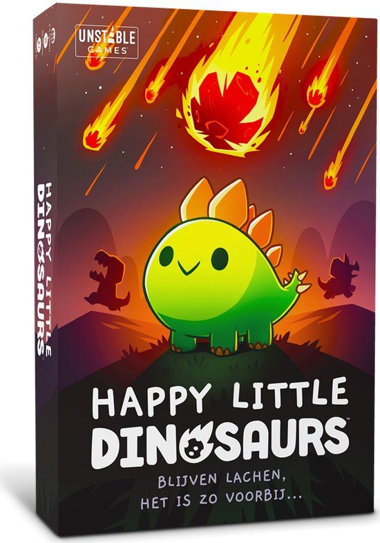 Happy Little Dinosaurs - Kaartspel (Engelstalig) - TeeTurtle - 8+ jaar