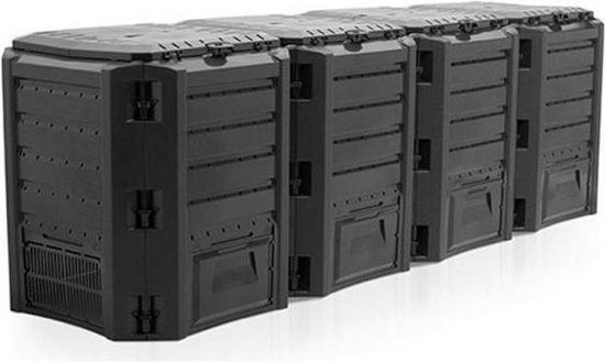 Prosperplast Componist 1600 L ProSperplast Compogreen Plastic Module in Black