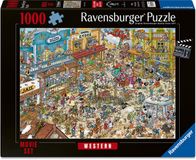 Ravensburger Ray's Comic Series: Movie Set 1 – Western – Cartoon Legpuzzel – 1000 Stukjes
