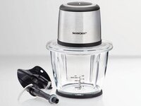 SILVERCREST RVS Multihakker - 500W Elektrische Keukenmachine - Multi Chopper - Zwart RVS