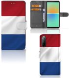 B2Ctelecom Sony Xperia 10 IV Bookstyle Case Nederlandse Vlag
