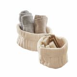 LOBERON Mand set van 2 Huillé crème
