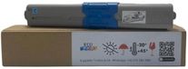 OKI Cartouche de toner recyclée, cyan, pour OKI C332dn, capacité : 3 000 pages