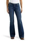 Wrangler Retro Mid Rise Wide Leg Jeans pour femmes