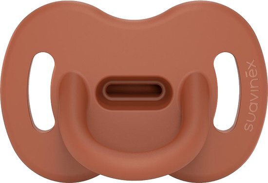 Suavinex Essence Reversible Brick Red 0-6m Silicone Fopspeen SXSEP10081672