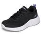 Skechers Bounder EZ-Breeze Baskets pour fille Textile/bordure Noir Pointure 38