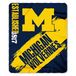Northwest NCAA Michigan Wolverines Fleecedeken, uniseks, volwassenen, 127 x 152,4 cm