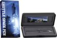 Space Pen Shuttle Space-pen, Chroom met Zwart Rasterontwerp (#B4)