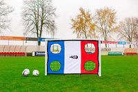 Voetbaldoel 1,8 x 1,2 m voor kinderen – zeer duurzaam uPVC