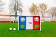 Voetbaldoel 1,8 x 1,2 m voor kinderen – zeer duurzaam uPVC