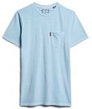 Superdry Classic Essential T-shirt met Zak Heren XL Blauw