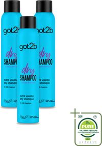 Got2B 3 x Fresh & Fabulous Volume Trockenshampoo - 200 ml
