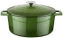 Lava Cocotte - 28 cm - 6,71 l - Fonte - Vert