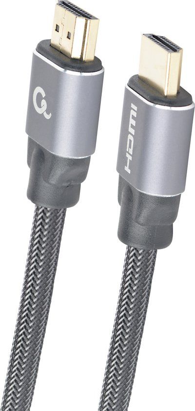Cablexpert Premium HDMI Cable - 2m - 4K 60Hz HDR - Black