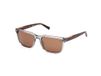 Timberland TB00008 Lunettes de soleil carrées Homme Plastique Gris