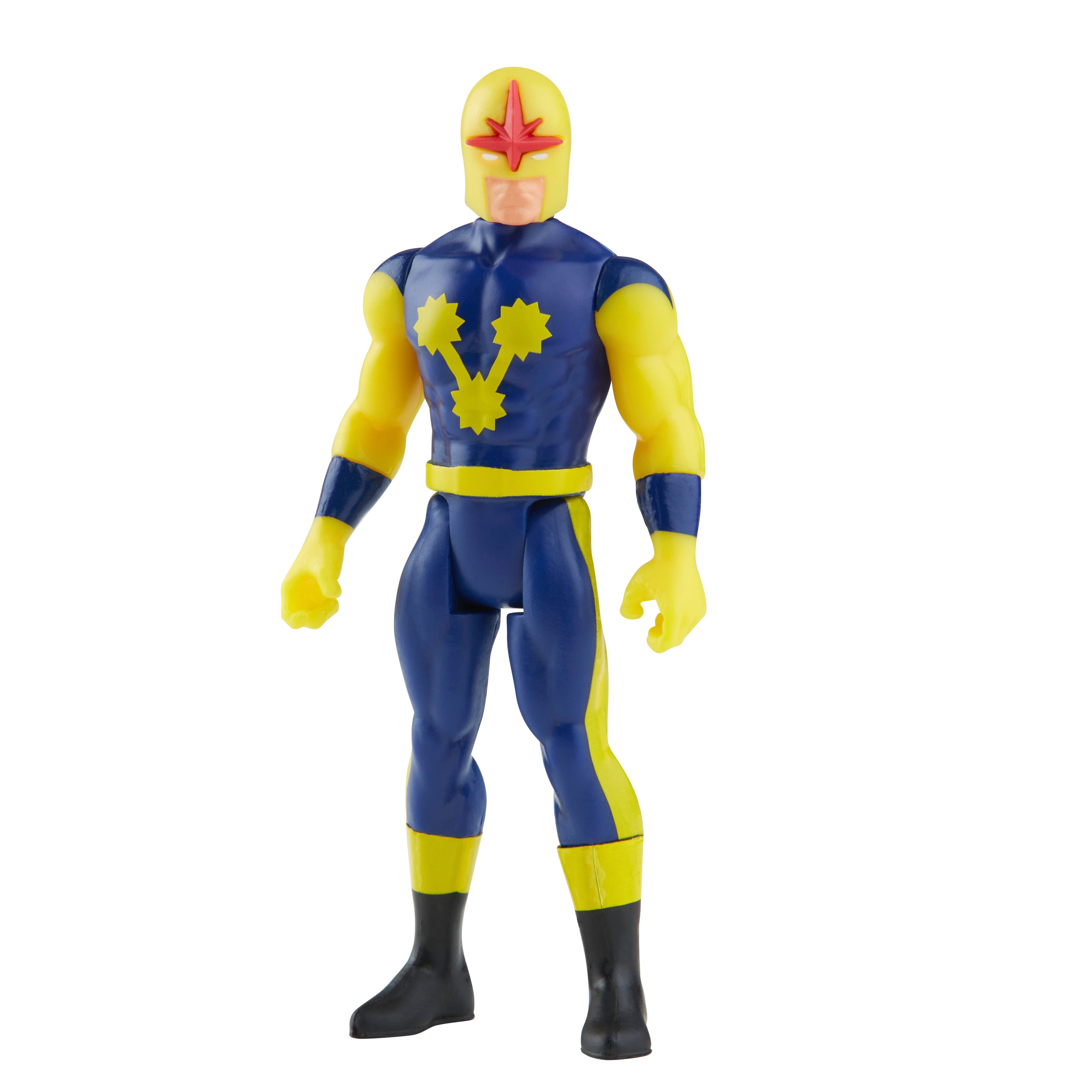 Marvel Legends F38215X0 - Speelgoedfiguren kinderen - 9,52 cm - blauw, geel