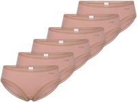sloggi Dames hipster slip 6 pack GO Crush cameo brown L