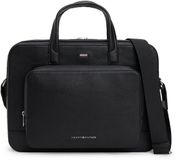 Tommy Hilfiger Central Laptoptas 38.5 cm zwart