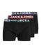 Jack & Jones Sense Trunks 3-pack Noos 12081832 Black/black - Black Mannen Maat - S