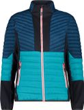 CMP Hybride gewatteerde jas Unlimitech voor dames - Lagune/Blauw - XXS