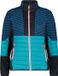 CMP Hybride gewatteerde jas Unlimitech voor dames - Lagune/Blauw - XXS