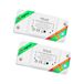 ZigBee Nous ZigBee Schakelaar L6Z Alexa lichtschakelaar, inbouw, Tuya smart home-schakelaar met timer, doe-het-zelf led-radiografische, lichtrelais, Google Home Assistant, 2MQTT (Zigbee, Pack of 2)