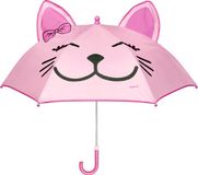 Playshoes Paraplu Roze Kat Poes
