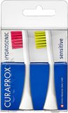 Curaprox Hydrosonic Opzetborstel Sensitive Duo Magenta Groen - 2 stuks