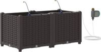 vidaXL Plantenbak - Bruin - 80 x 40 x 37,5 cm