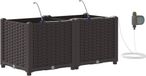 vidaXL Plantenbak - Bruin - 80 x 40 x 37,5 cm