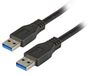 EFB Elektronik K5280SW.1,8 USB-kabel USB 3.2 Gen 1 (3.1 Gen 1) 1,8 m USB A 5 Gbit/s Zwart
