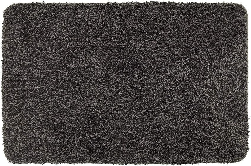 WENKO Badmat, polyester - antraciet