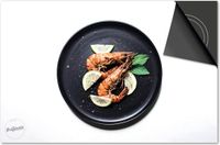 Dietrix Inductie beschermer 71x52 - Food - Garnaaltjes op een bord