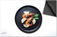 Dietrix Inductie beschermer 71x52 - Food - Garnaaltjes op een bord