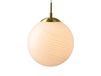 Halo Design Suspension CANDY BALL, opale/laiton vieilli, Ø 25 cm