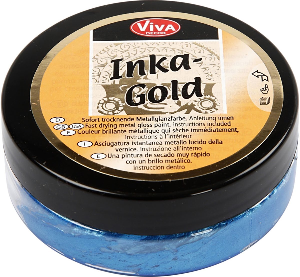 Viva Decor Inka Gold steel blue 50 ml