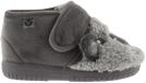 Victoria Pantoufles Enfants Beige Unisexe Enfants Semelle Rigide Velcro 18