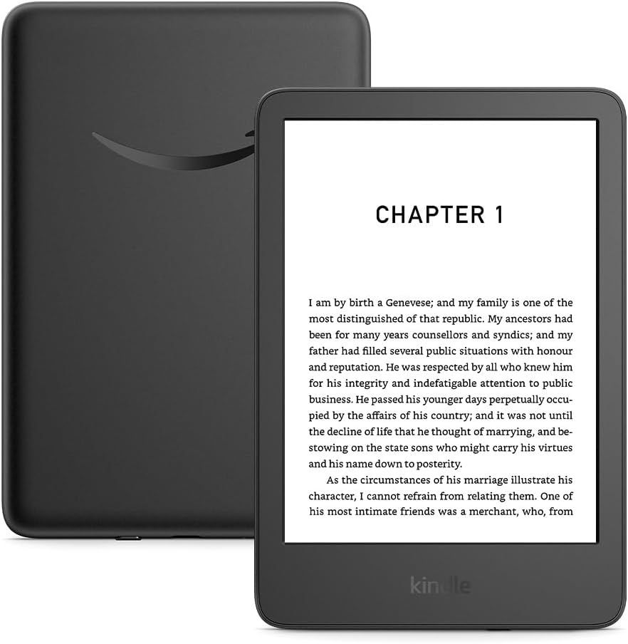 Amazon Kindle (11th generation) e-reader - 6" Touchscreen, 16 GB, Wifi - Black