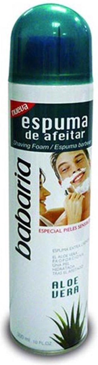 Babaria Aloe Vera Espuma De Afeitar Piel Sensible 300ml