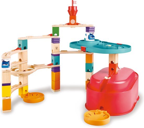 hape Toys Quadrilla Stack Track Bucket Set