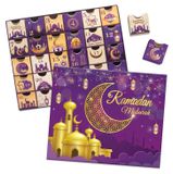 Merkloos Omgoods Ramadan Adventskalender met 30 Vullingen voor Feestdagen