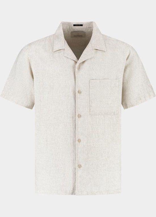 Dstrezzed Casual hemd korte mouw Beige Hero Resort Shirt 311480-SS26/253
