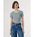 Pepe Jeans Belin T-shirt bleu pour femme