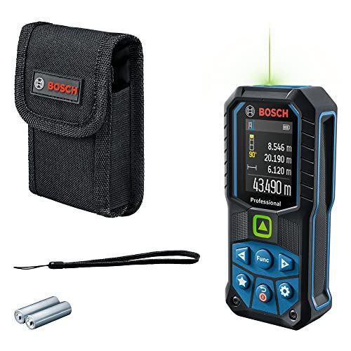 Bosch GLM 50-23 G Laser Distance Meter - Green Laser, 50m Range