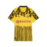 PUMA KIDSUPER x BORUSSIA DORTMUND shirt voor Dames, Zwart/Geel, Maat L