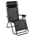 Baroni Home Tuinligstoel, inklapbaar, stoel, Zero Gravity 165 x 65 x 113 cm (antraciet)