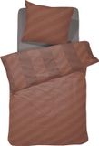 Damai Atomy - Dekbedovertrek - Bio Satijn - 140x200/220 cm - Rood + 1 kussensloop 60x70