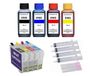 Epson Cartouches rechargeables, compatible avec Epson 502 XL + 400 ml d'encre de recharge pour XP-5100, 5105, 5115, 5150, 5155, WF-2800, 2860, 2865, 2880