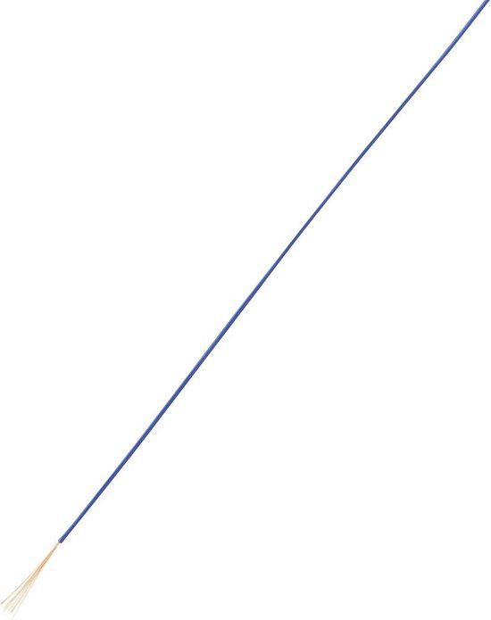 TRU COMPONENTS 1564658 Draad LiFY 1 x 0.25 mm² Blauw 50 m