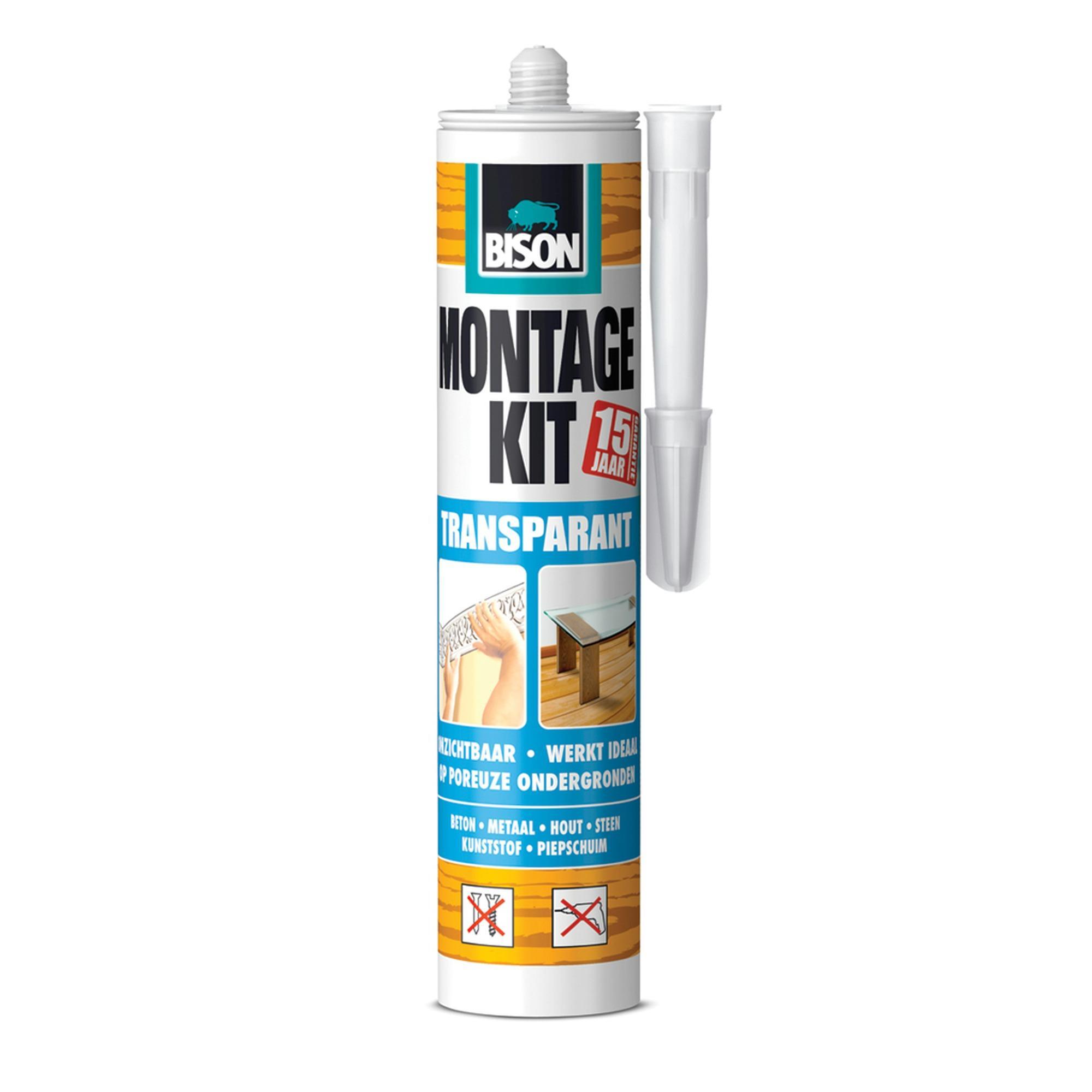 Bison Montagekit Transparant 310 ml